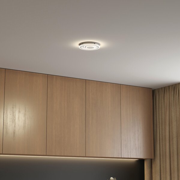 STROPNÍ LED SVÍTIDLO, 30/6,5 cm Novel - Stropní svítidla