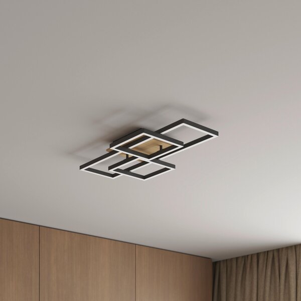 STROPNÍ LED SVÍTIDLO, 70/38/7,5 cm Novel - Stropní svítidla