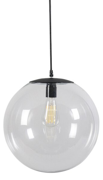 Moderní závěsné svítidlo transparentní 35 cm - Pallon
