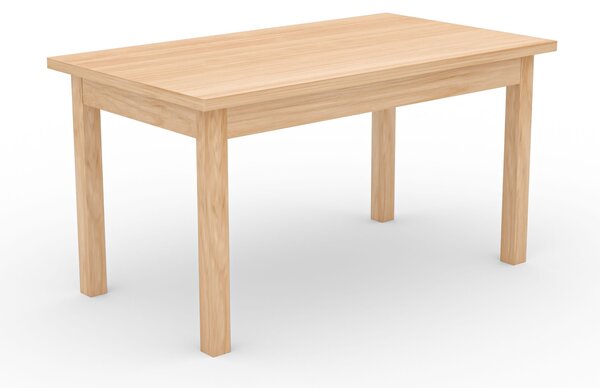 Jídelní stůl pro 6 osob 140x80 cm CADLA 12 - dub craft