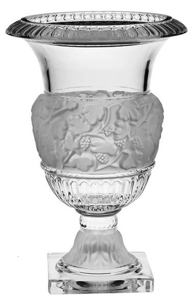 BOHEMIA ANTIQUE VÁZA NA NOZE 305 MM