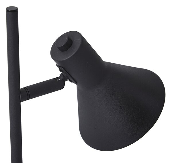 Moderní stolní lampa černá se zlatem 1-světlo - Magno