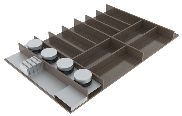 Příborník Elletipi Wood Line do zásuvky 45 cm, MDF buk, PLA N50045 18
