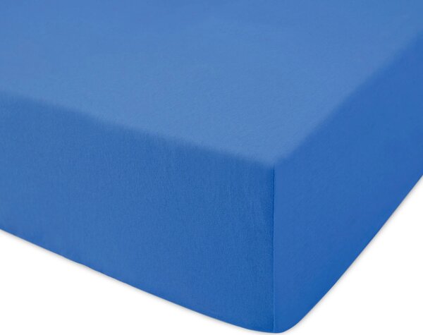 DĚTSKÉ JERSEY PROSTĚRADLO 011 60X120 CM MODRÉ