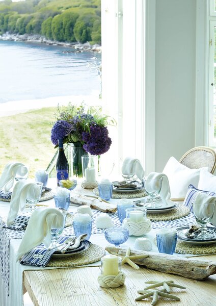 Porcelánový talíř Dahla Blue 15 cm