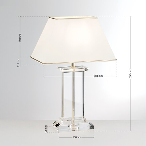 Stolní lampa OLA41202, Varianta Stříbrná