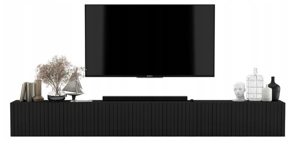 Nástěnná TV skříňka Meble Lindner 300 cm x 37,5 cm x 36,5 cm