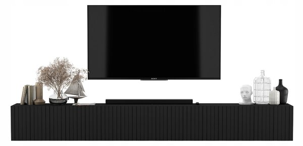 Nástěnná TV skříňka Meble Lindner 300 cm x 37,5 cm x 36,5 cm