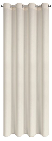 ZÁVĚS NA KROUŽCÍCH ADELINA 140X250 CM KRÉMOVÁ BX