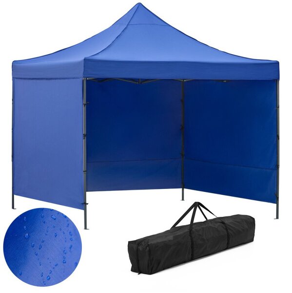 Party stan 3x3 m se stěnami SPRINGOS GP0010 modrý