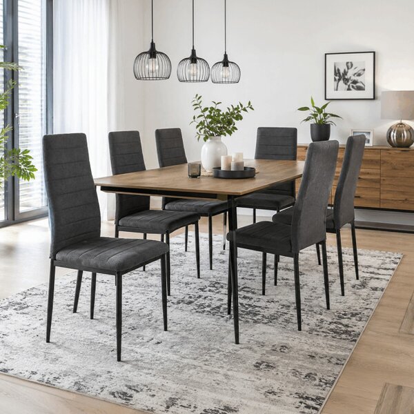 Jídelní židle šedá DCL-V5031 GREY2