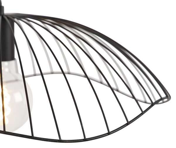 Designové závěsné svítidlo černé 50 cm - Pua