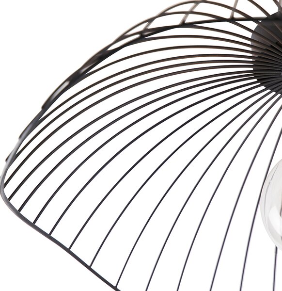 Designové stropní svítidlo černé 50 cm - Pua