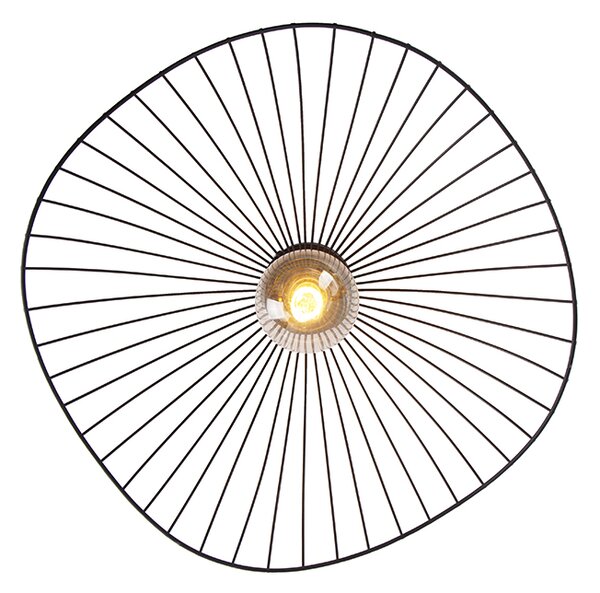 Designové stropní svítidlo černé 50 cm - Pua