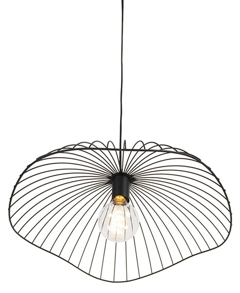 Designové závěsné svítidlo černé 50 cm - Pua