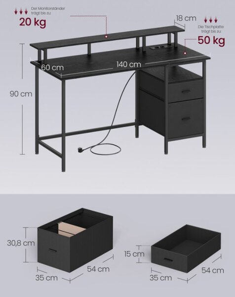 Kancelářský stůl LWD094B56