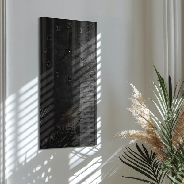 Skleněné hodiny vertikální Talíř zsppc-30x60-00172687