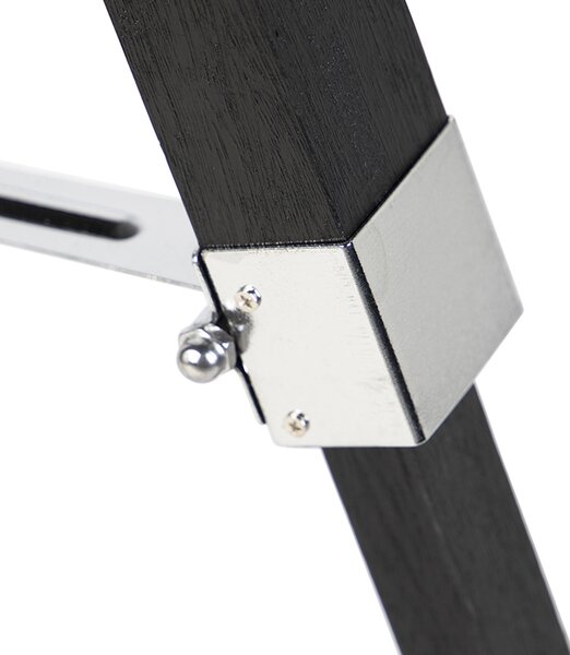 Stojací lampa černá bez stínidla - Tripod