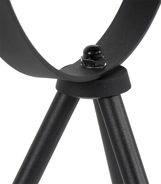 Stolní lampa černá se zlatem 63,3 cm trojnožka nastavitelná - Magnax