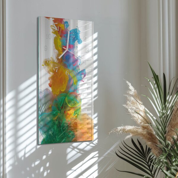 Skleněné hodiny vertikální Vzor zsppb-30x60-00090700