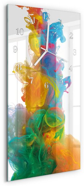 Skleněné hodiny vertikální Vzor zsppb-30x60-00090700