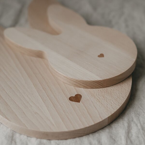 Servírovací prkénko Rabbit Beech Wood – small