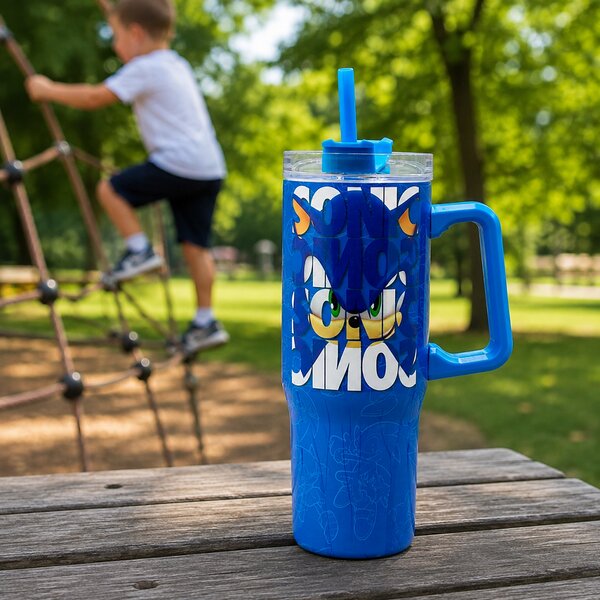 Nerezový termohrnek s brčkem, 940ml, Stor, Sonic