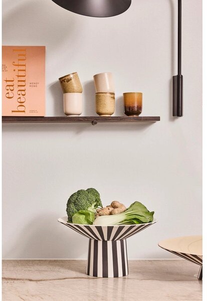Černobílá/béžová mísa z kameniny ø 30 cm Toppu – OYOY Living Design