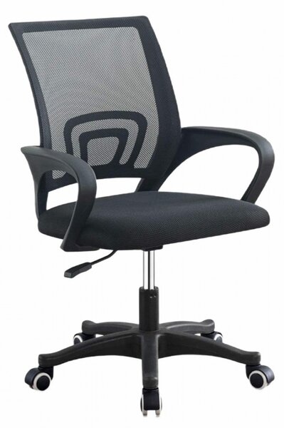 Černá kancelářská židle JETTA
