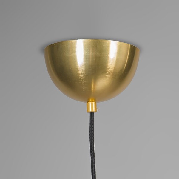 Závěsné svítidlo Art Deco zlaté 50 cm - Slice
