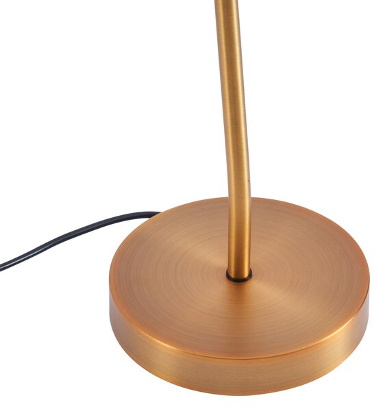 Stolní lampa v art deco stylu bronzová vč. LED - Tableau