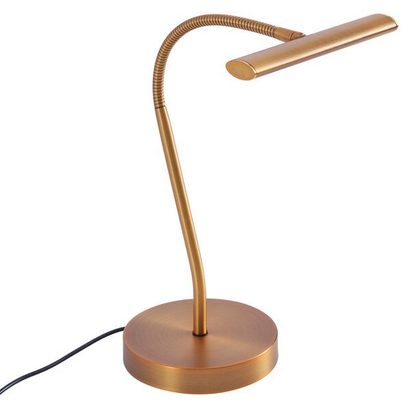 Stolní lampa v art deco stylu bronzová vč. LED - Tableau