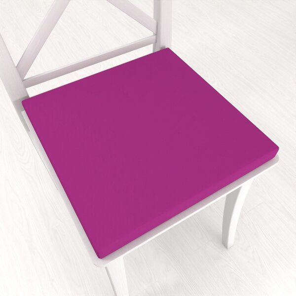 Biante Čtvercový podsedák Rongo RG-092 Purpurový - 38x38x3 cm