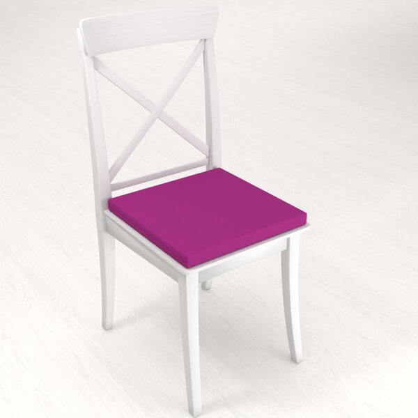 Biante Čtvercový podsedák Rongo RG-092 Purpurový - 38x38x3 cm