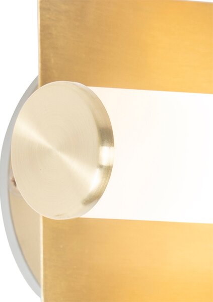 Moderní nástěnná lampa do koupelny zlatá IP44 2-světlo - Bath