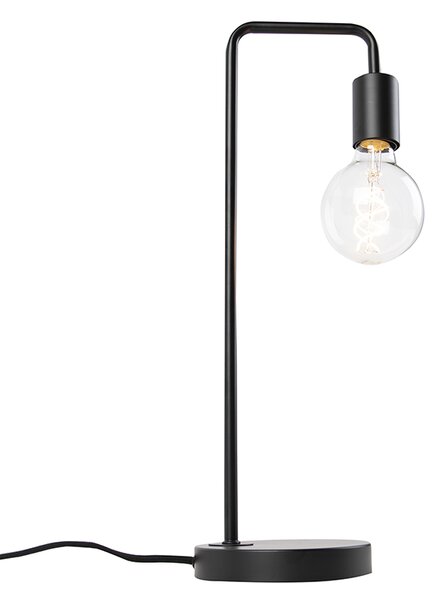 Moderní stolní lampa černá - Facil