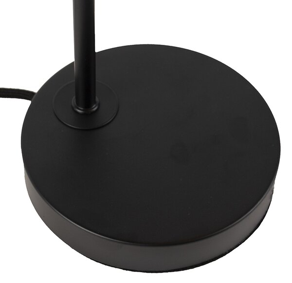 Moderní stolní lampa černá - Facil