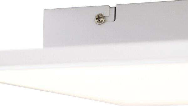 Stropní svítidlo bílé 40 cm vč. LED 4-stupňové stmívání - Liv