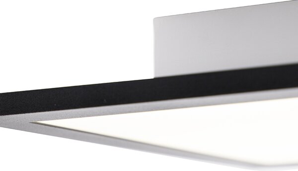 Moderní stropní svítidlo černé vč. LED 120 cm - Liv