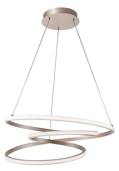 LED Lustr na lanku CORT LED/40W/230V stříbrná