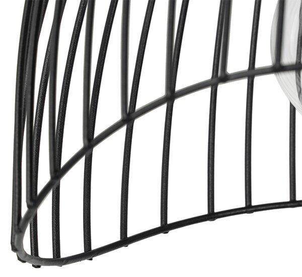 Designové stropní svítidlo černé 20 cm - Pua