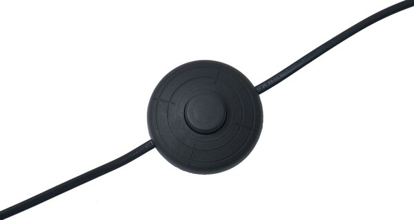Dřevěná stojací lampa s oranžovým stínidlem a zlatým vnitřkem 50 cm - Tripod Classic