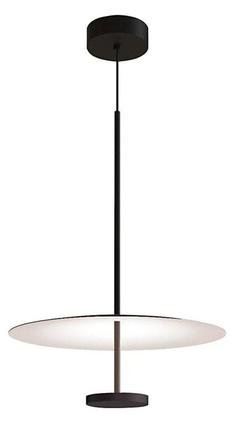 LED Lustr na lanku ROSS LED/13W/230V černá/bílá