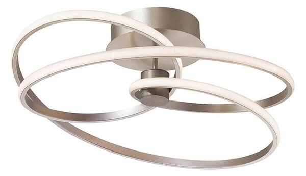 LED Přisazený lustr CORT LED/40W/230V stříbrná