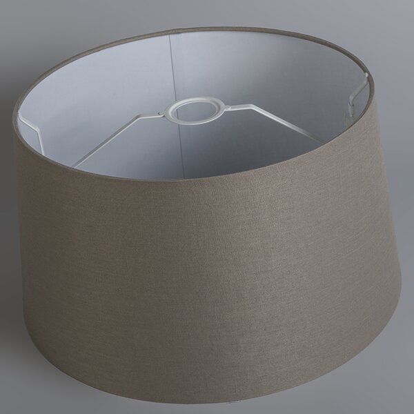 Moderní závěsné svítidlo černé s stínítkem 45 cm taupe - Combi 1