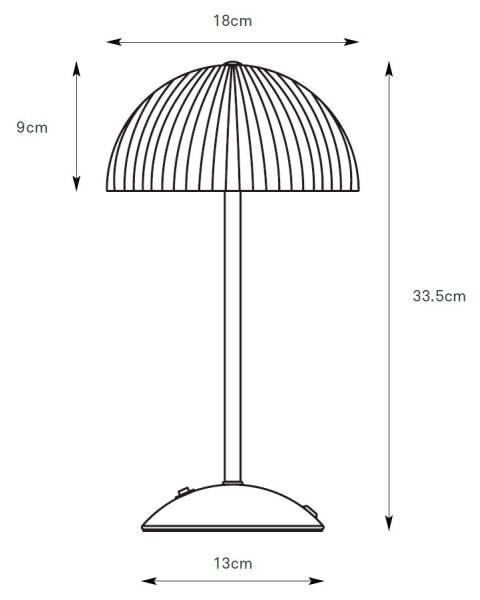 Markslöjd 109139 - Stolní lampa ZIN 2xG9/20W/230V šedá