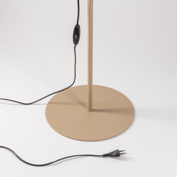 Brilagi - Stojací lampa VULCANO 3xG9/8W/230V béžová/kouřová béžová