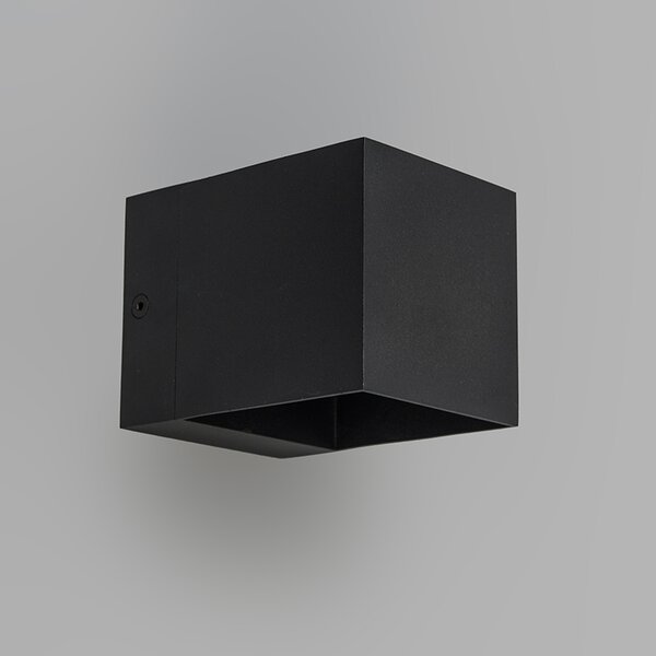 Sada 3 moderních nástěnných lamp černých - Transfer