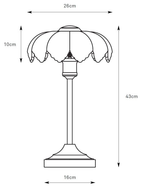 Markslöjd 109180 - Stolní lampa KURAGE 1xE27/60W/230V mosaz/kouřová béžová