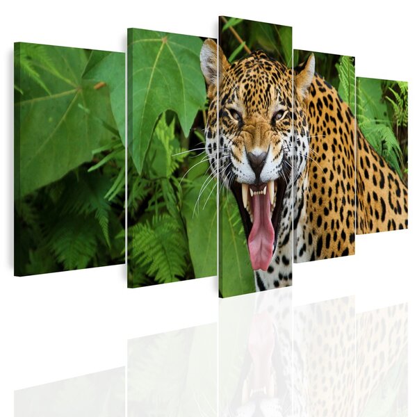Malvis Vícedílný obraz - Jaguár Velikost: 150x60 cm